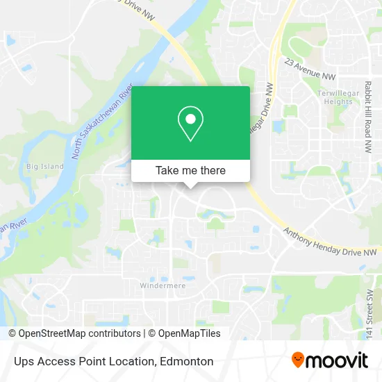 Ups Access Point Location plan