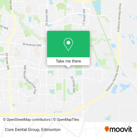 Core Dental Group map