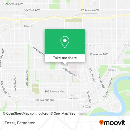Fossil map