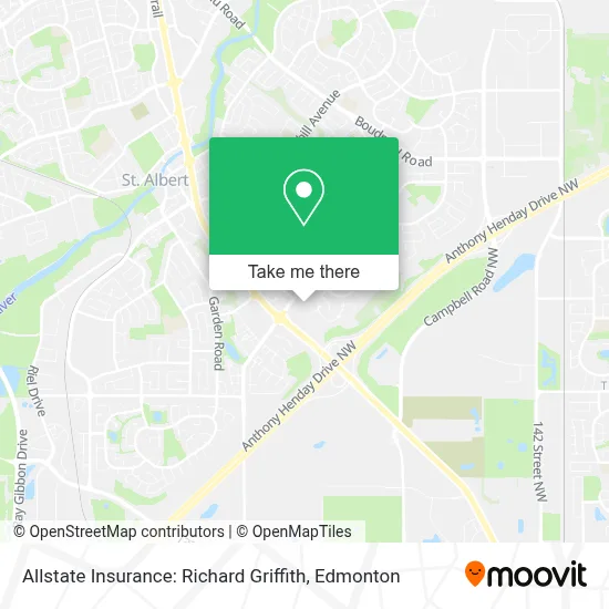 Allstate Insurance: Richard Griffith map
