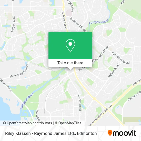 Riley Klassen - Raymond James Ltd. map