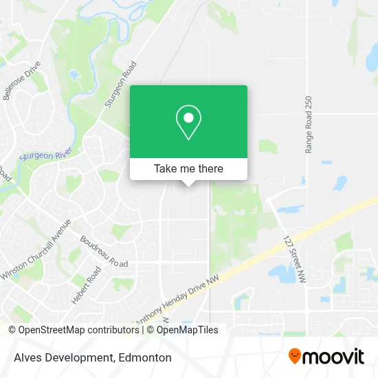 Alves Development map