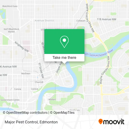 Major Pest Control map