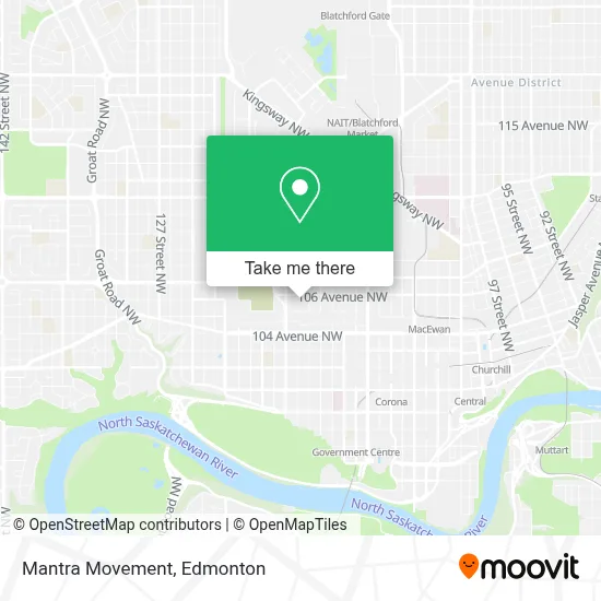 Mantra Movement map