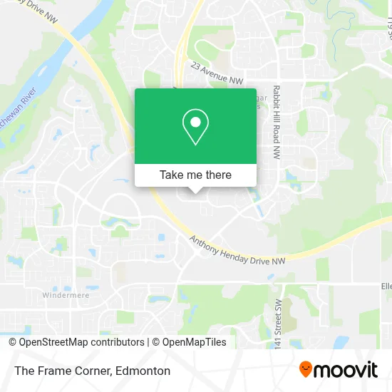 The Frame Corner map