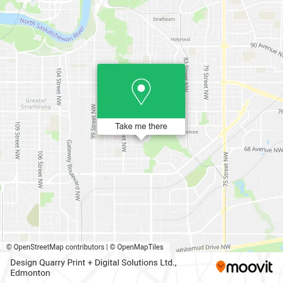 Design Quarry Print + Digital Solutions Ltd. map