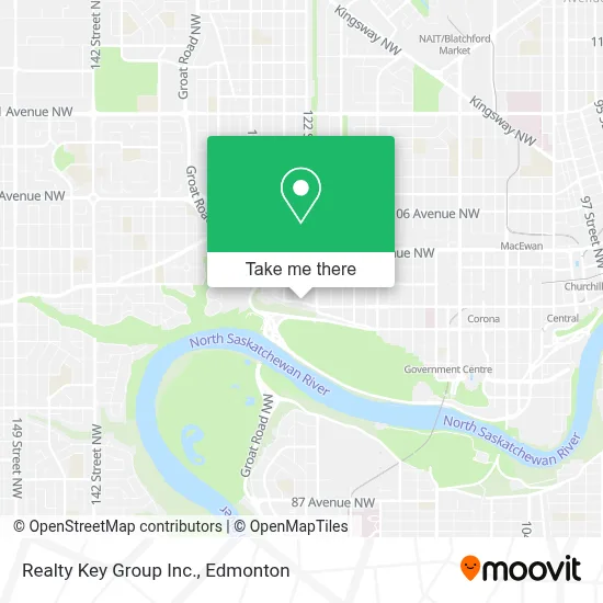 Realty Key Group Inc. map