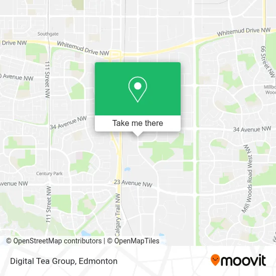 Digital Tea Group map