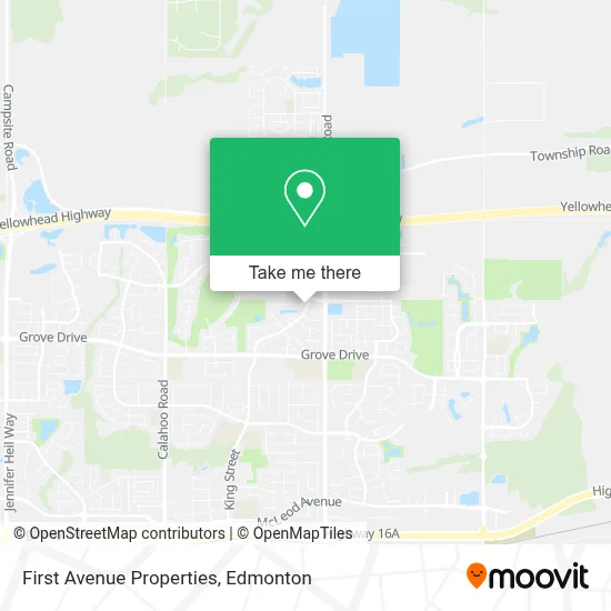 First Avenue Properties map