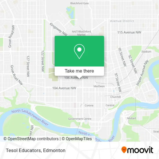 Tesol Educators map
