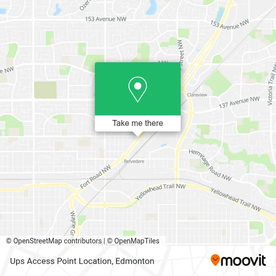 Ups Access Point Location plan