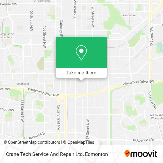 Crane Tech Service And Repair Ltd map