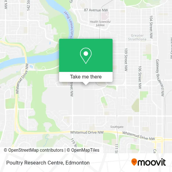 Poultry Research Centre map