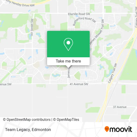 Team Legacy map