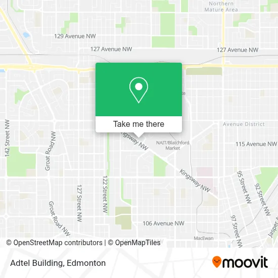 Adtel Building map