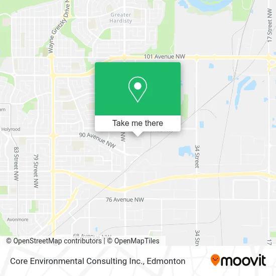 Core Environmental Consulting Inc. map