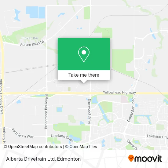 Alberta Drivetrain Ltd map