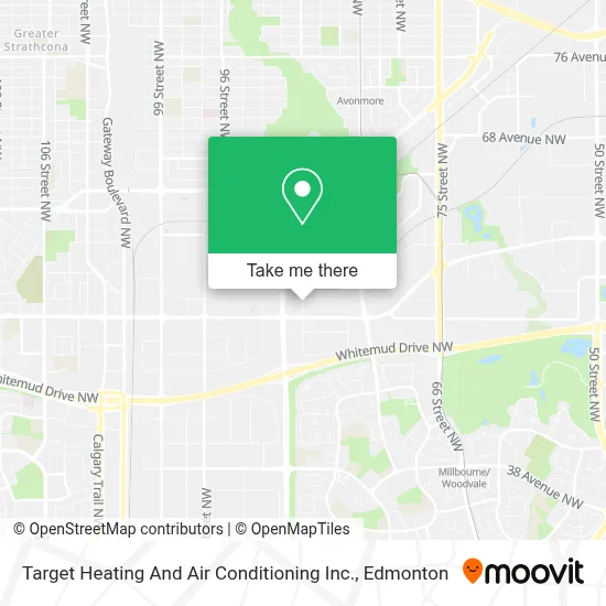 Target Heating And Air Conditioning Inc. map