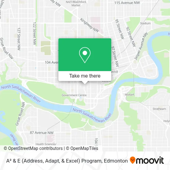 A² & E (Address, Adapt, & Excel) Program map