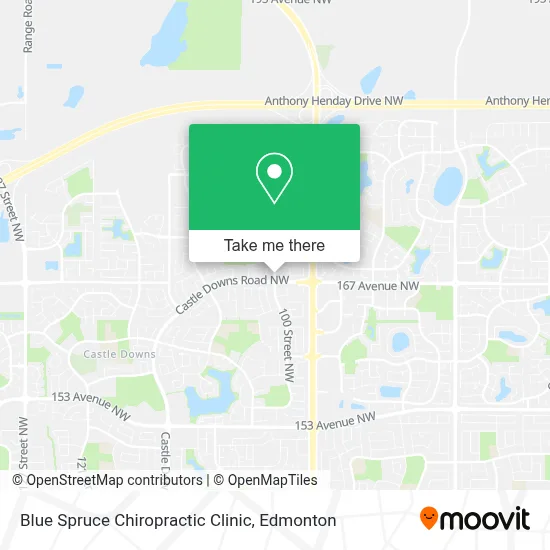 Blue Spruce Chiropractic Clinic map
