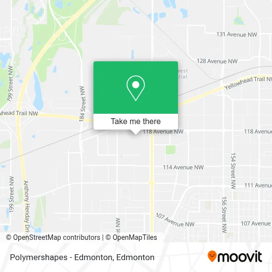Polymershapes - Edmonton map