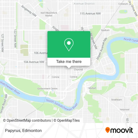 Papyrus map