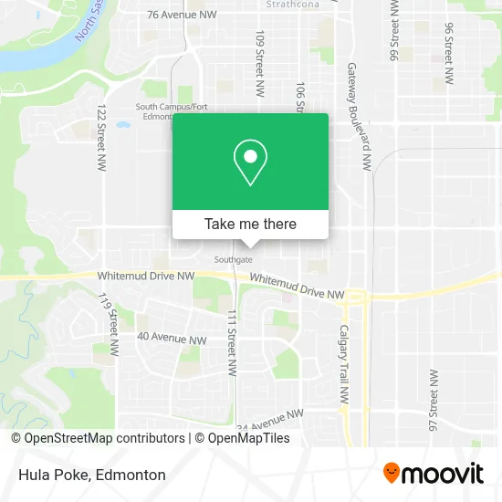 Hula Poke map