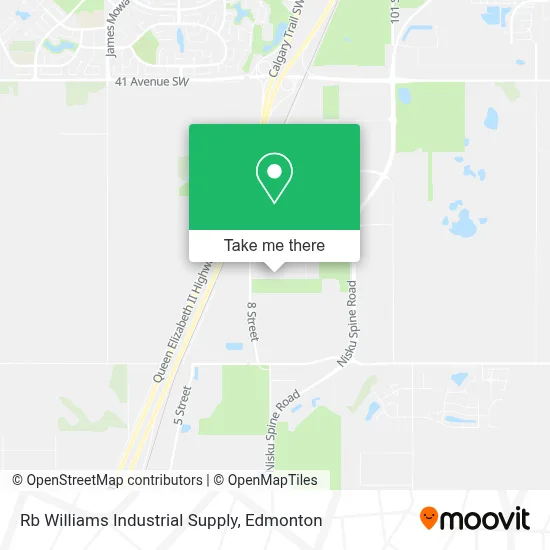 Rb Williams Industrial Supply map