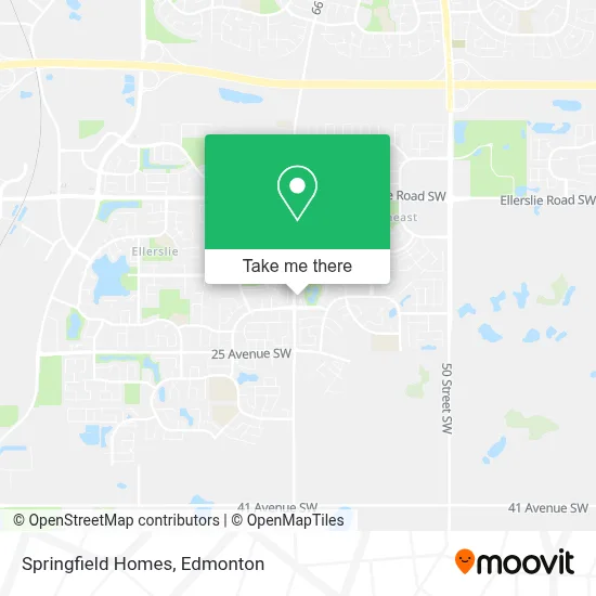Springfield Homes map