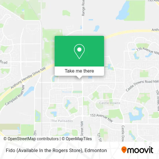 Fido (Available In the Rogers Store) map
