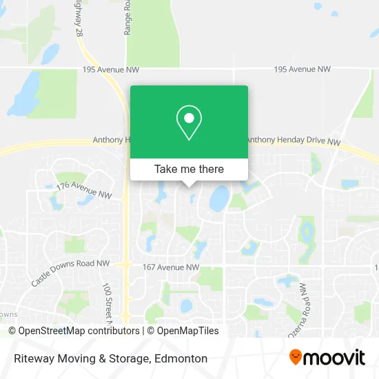 Riteway Moving & Storage plan