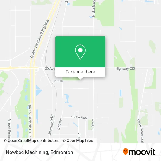 Newbec Machining map