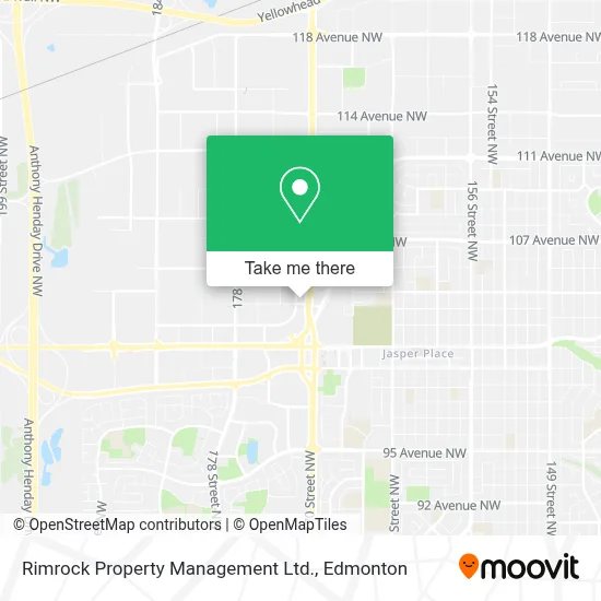 Rimrock Property Management Ltd. plan