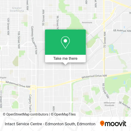 Intact Service Centre - Edmonton South map