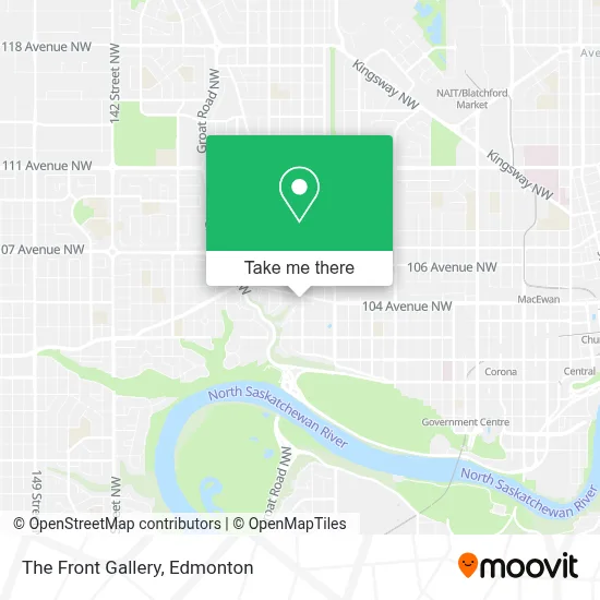 The Front Gallery map