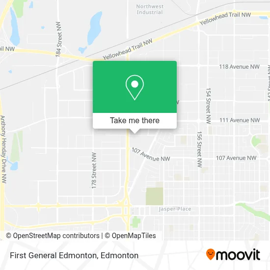 First General Edmonton map