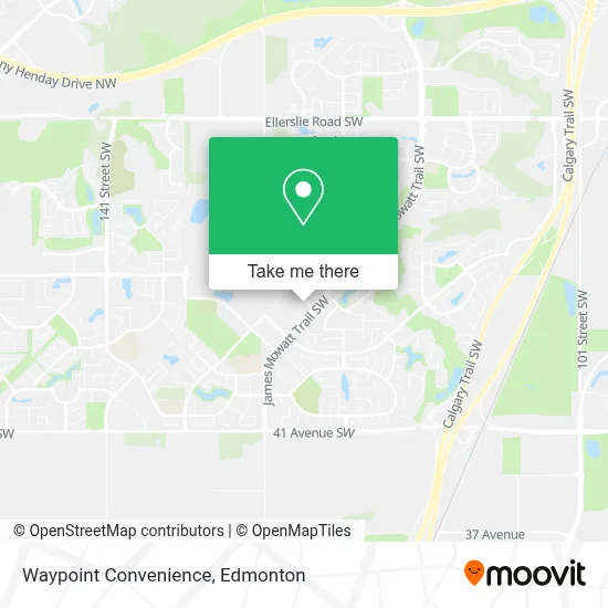 Waypoint Convenience map