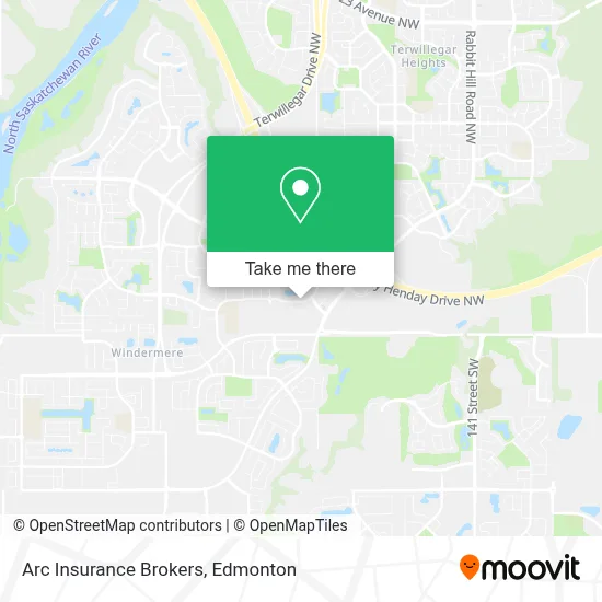 Arc Insurance Brokers map