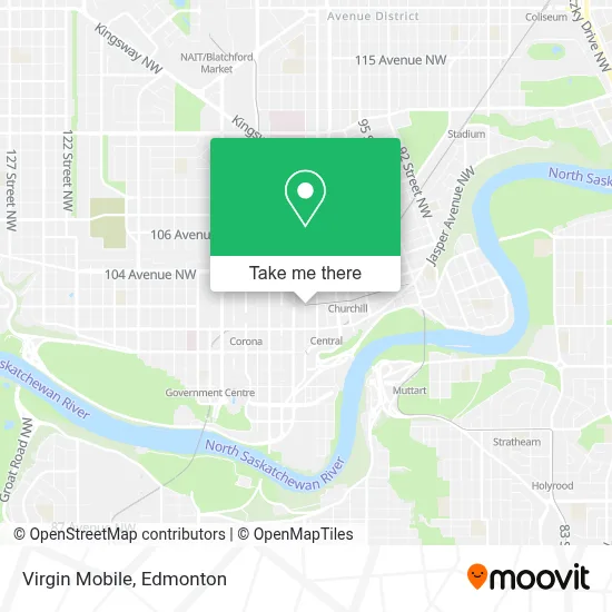 Virgin Mobile map