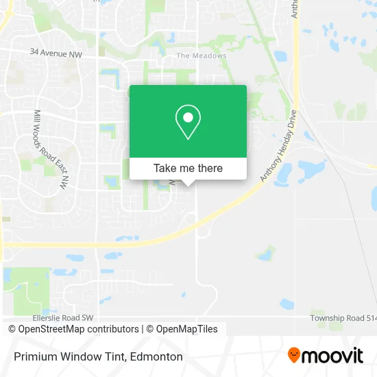 Primium Window Tint map