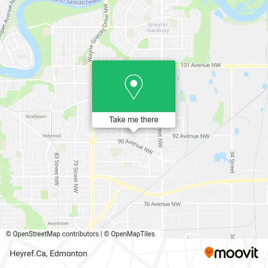 Heyref.Ca map