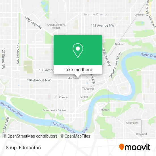 Shop map
