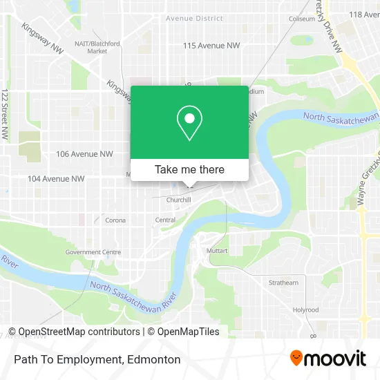 Path To Employment map