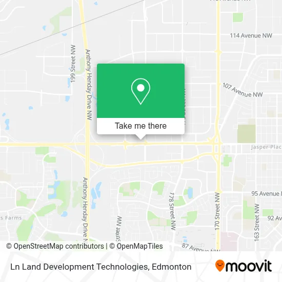 Ln Land Development Technologies map
