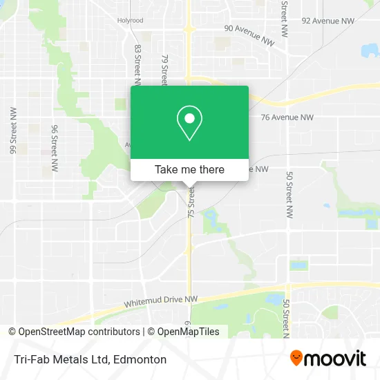Tri-Fab Metals Ltd map