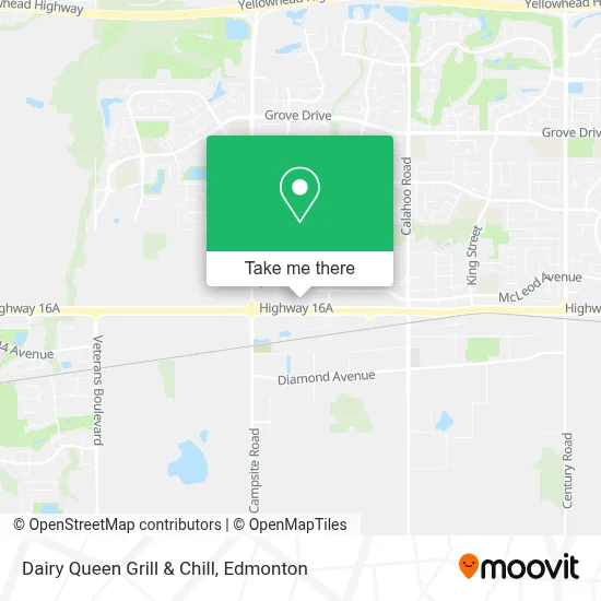 Dairy Queen Grill & Chill map