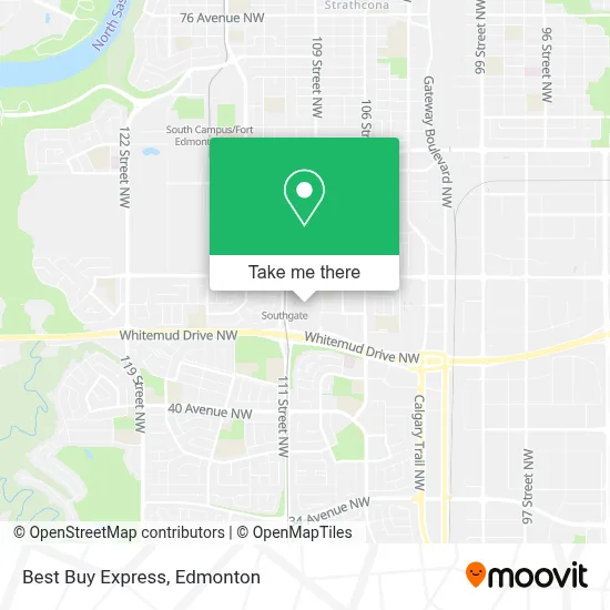 Best Buy Express map