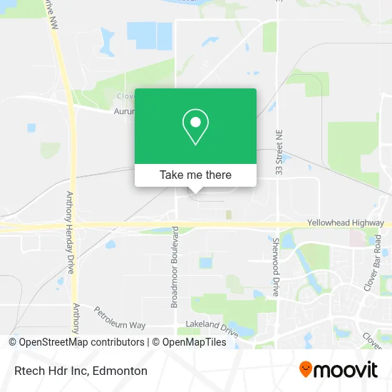 Rtech Hdr Inc map