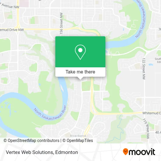 Vertex Web Solutions map