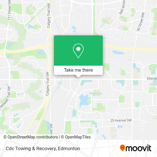 Cdc Towing & Recovery map